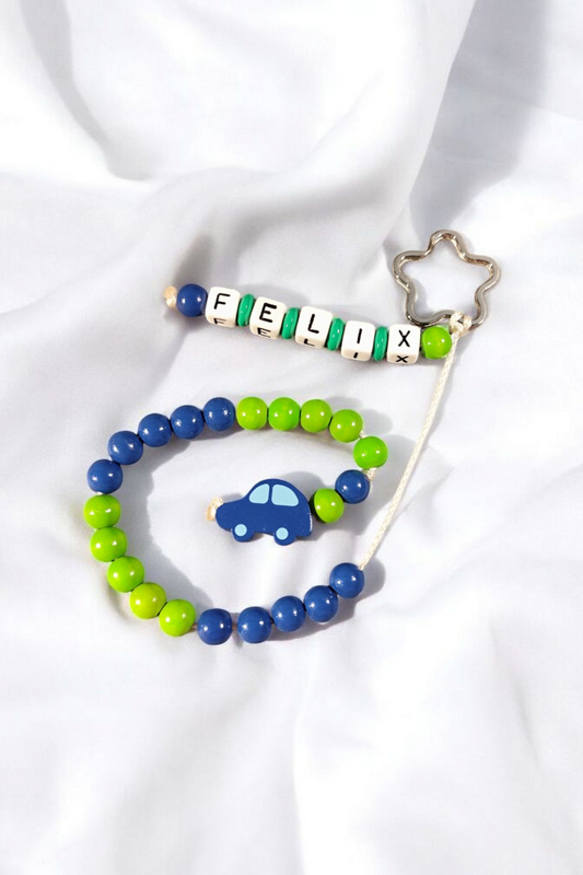Rechenkette  mit Motiv Name  Zählhilfe