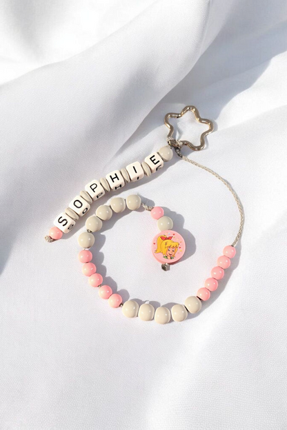 Rechenkette  mit Motiv Name  Zählhilfe
