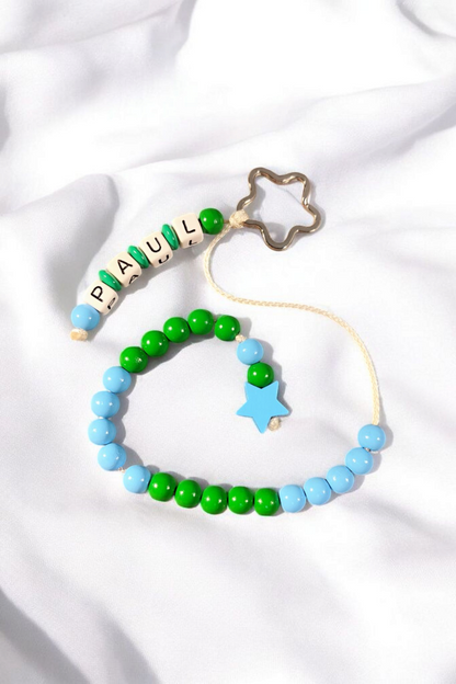 Rechenkette  mit Motiv Name  Zählhilfe