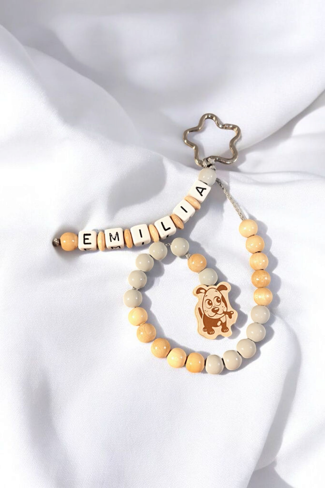 Rechenkette  mit Motiv Name  Zählhilfe