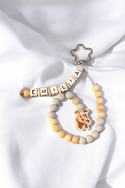 Rechenkette  mit Motiv Name  Zählhilfe