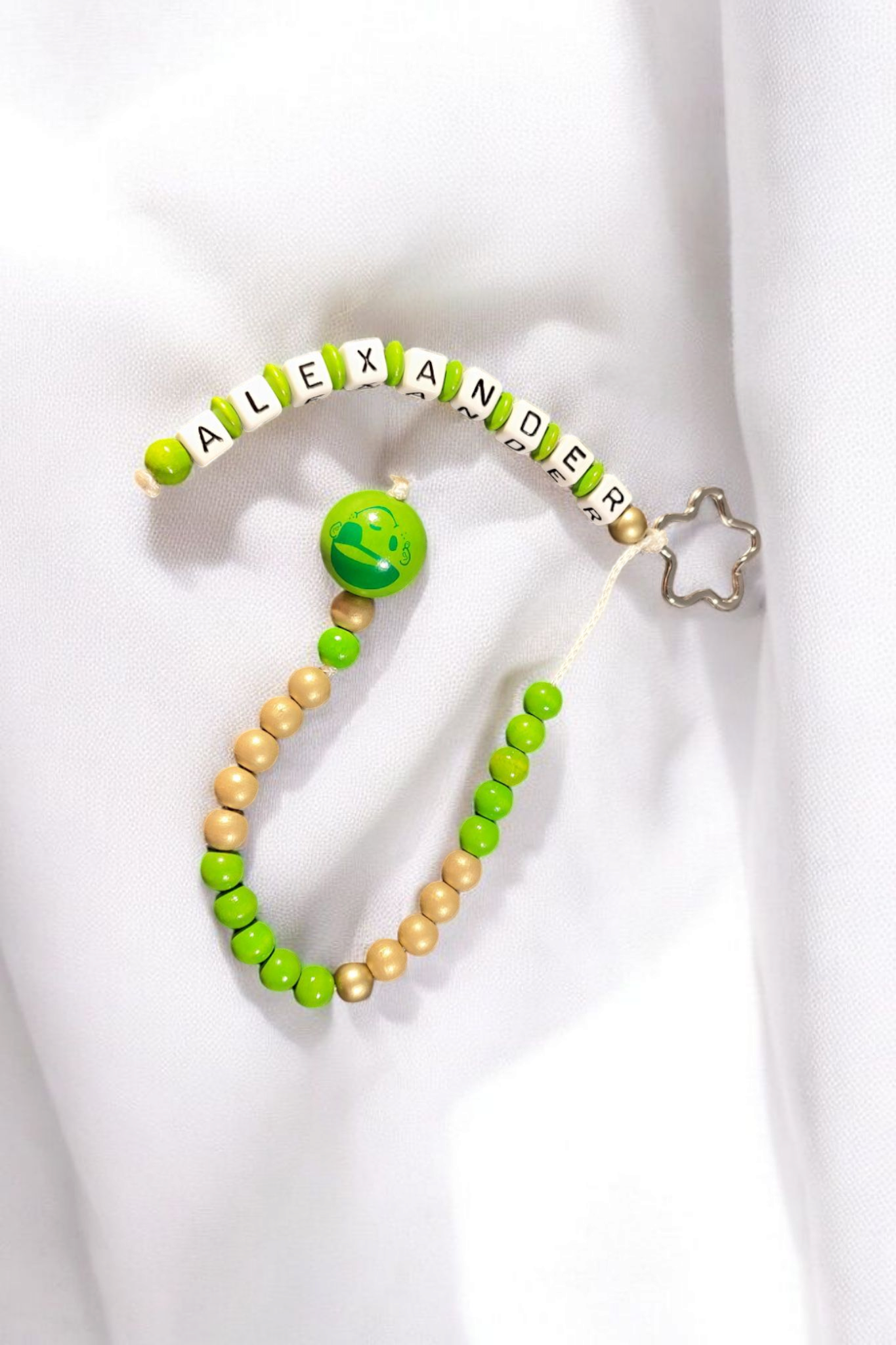Rechenkette  mit Motiv Name  Zählhilfe