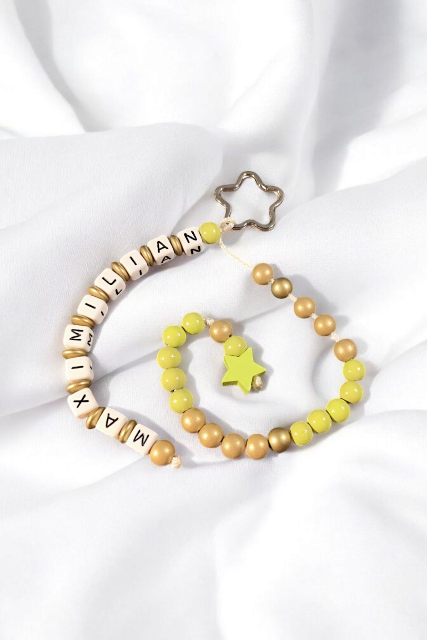 Rechenkette  mit Motiv Name  Zählhilfe