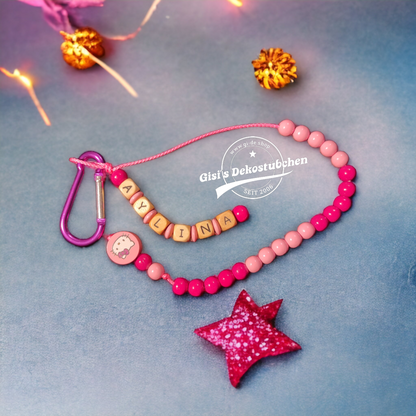 Rechenkette  mit Motiv Name  Zählhilfe