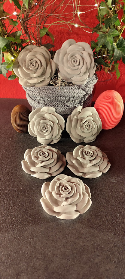 Rose aus Beton Handarbeit Wetterfest unikat