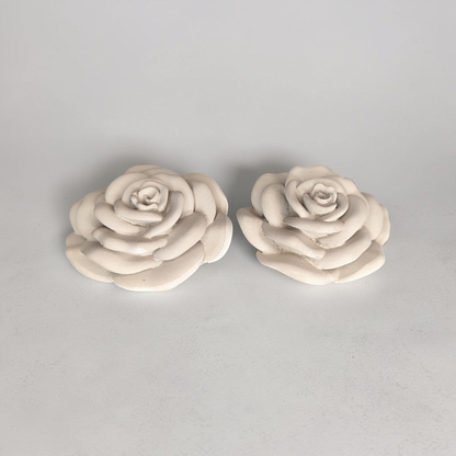 Rose aus Beton Handarbeit Wetterfest unikat