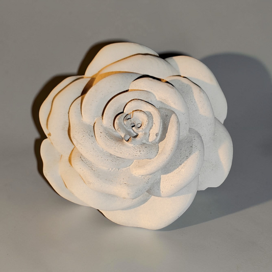 Rose aus Beton Handarbeit Wetterfest unikat