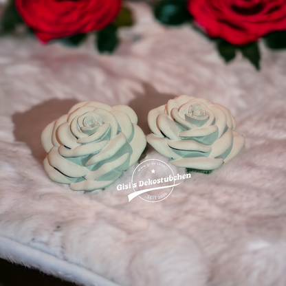 Rose aus Beton Handarbeit Wetterfest unikat