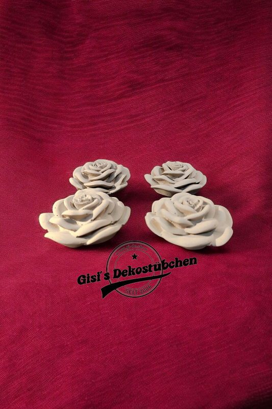 Rose aus Beton Handarbeit Wetterfest unikat