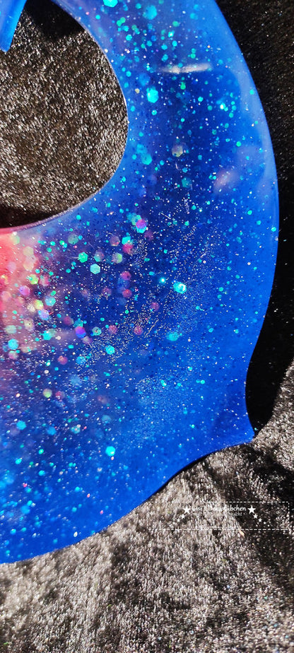Rot, Weiß und Blau Dekorativer Resin Anker