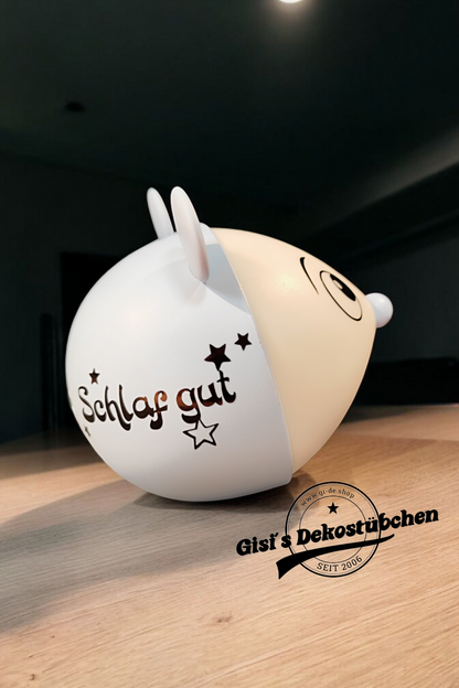 Schlaf gut Maus mit Namen und touch