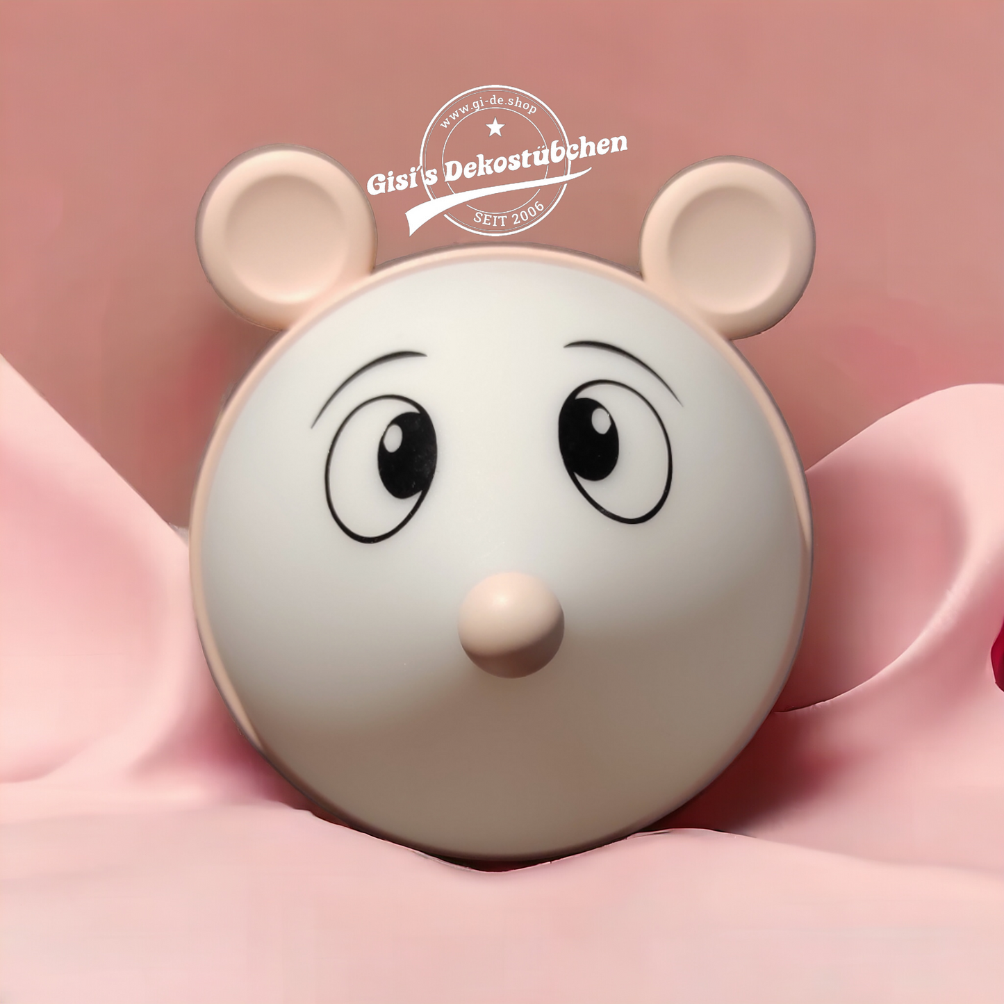 Schlaf gut Maus mit Namen und touch