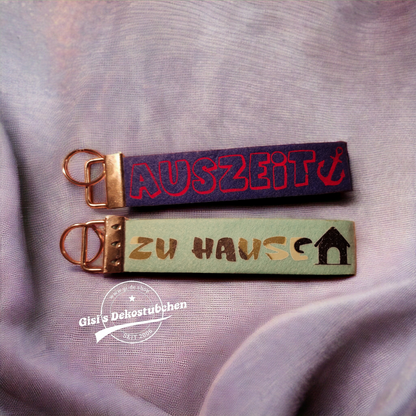 Schlüsselanhänger Filz personalisierbar