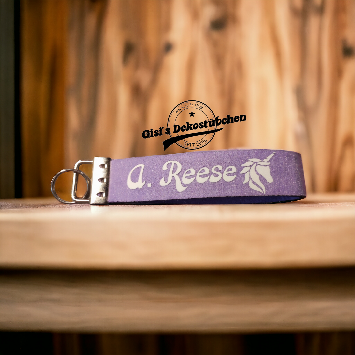 Schlüsselanhänger Filz personalisierbar