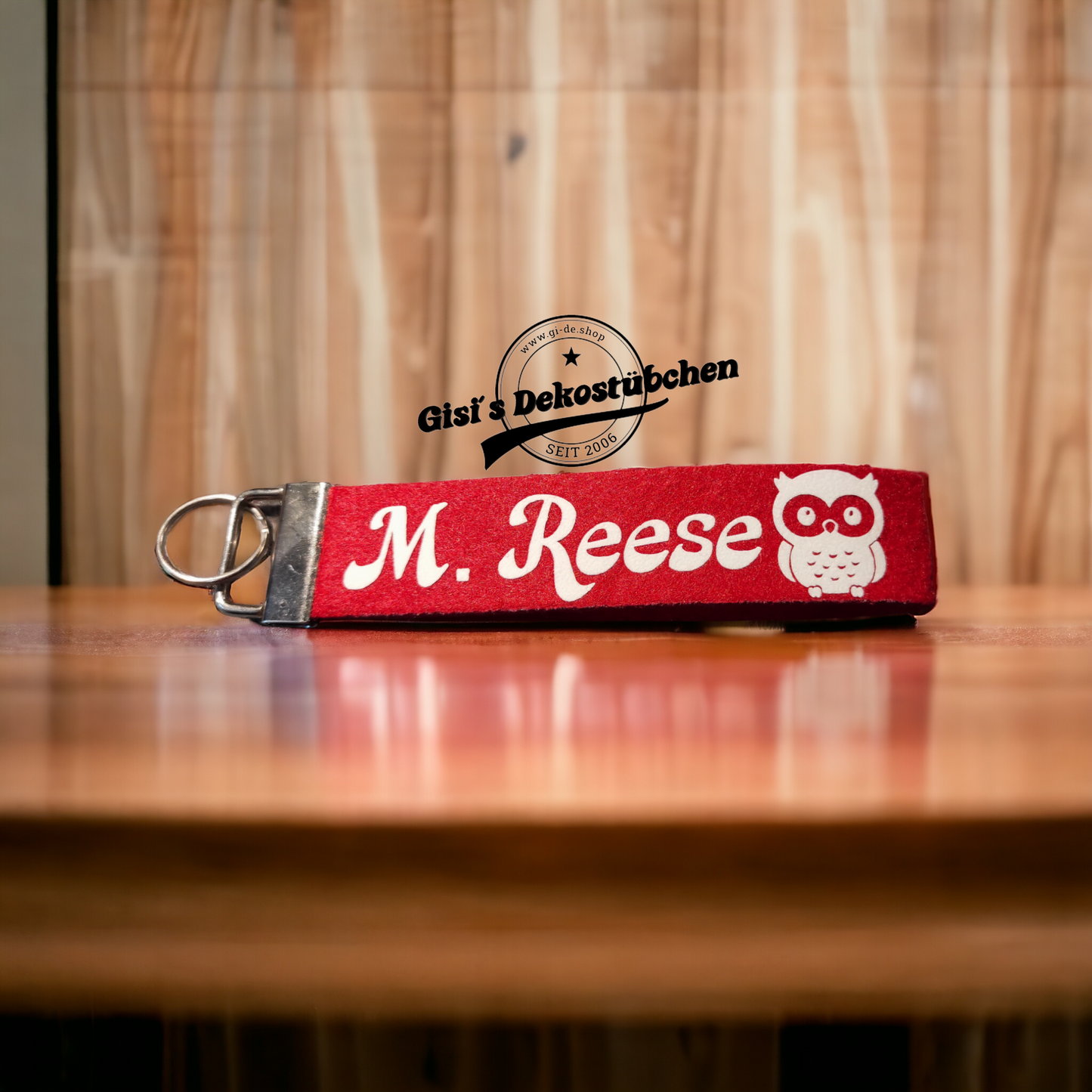 Schlüsselanhänger Filz personalisierbar