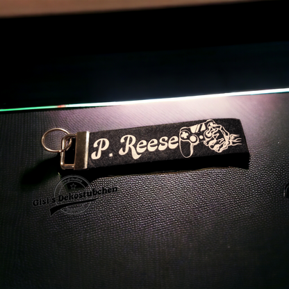 Schlüsselanhänger Filz personalisierbar