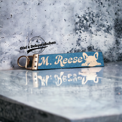 Schlüsselanhänger Filz personalisierbar