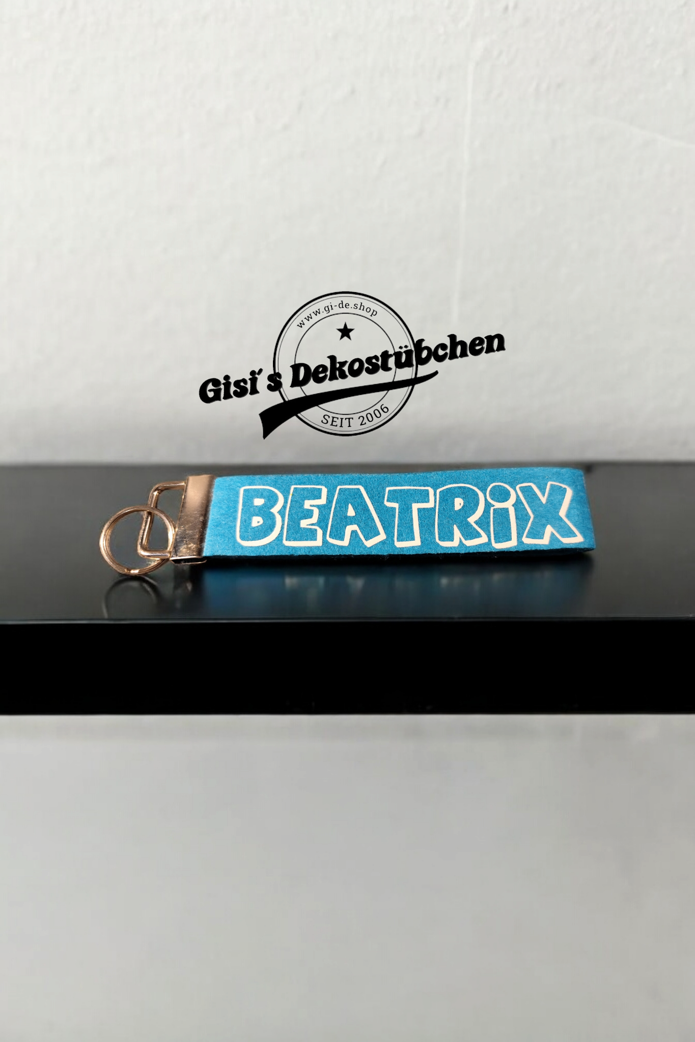 Schlüsselanhänger Filz personalisierbar