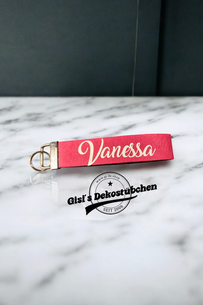 Schlüsselanhänger Filz personalisierbar