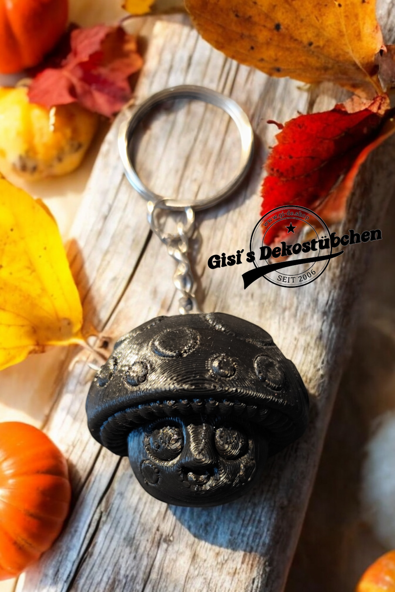 Schlüsselanhänger Fliegenpilz