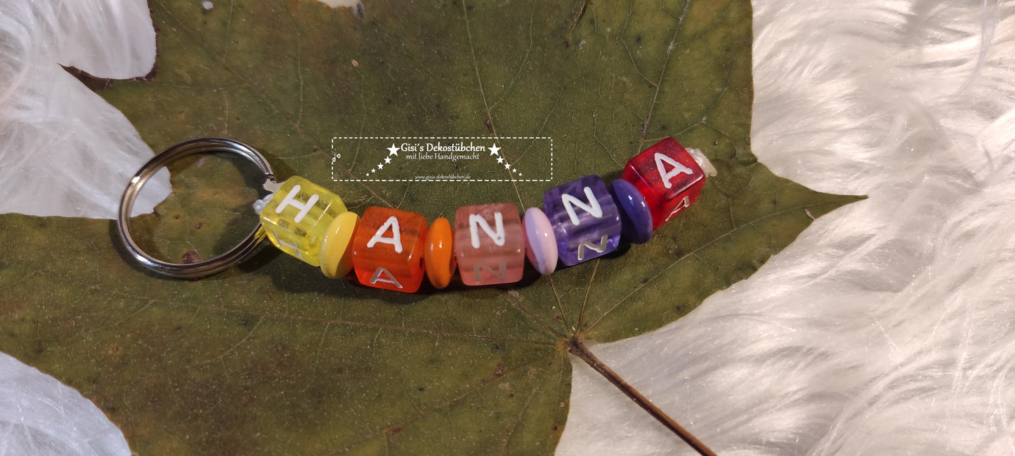 Schlüsselanhänger mit Namen
