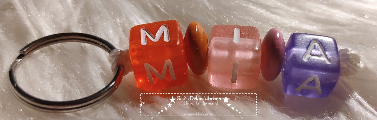 Schlüsselanhänger mit Namen