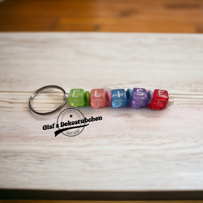 Schlüsselanhänger mit Namen