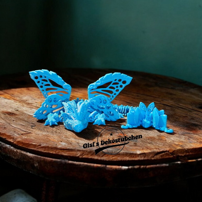 Schmetterlings-Wolfdrachen 3D Druck Flexi