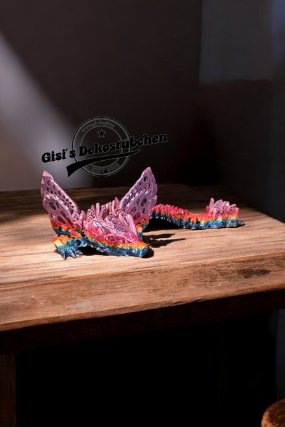 Schmetterlings-Wolfdrachen 3D Druck Flexi