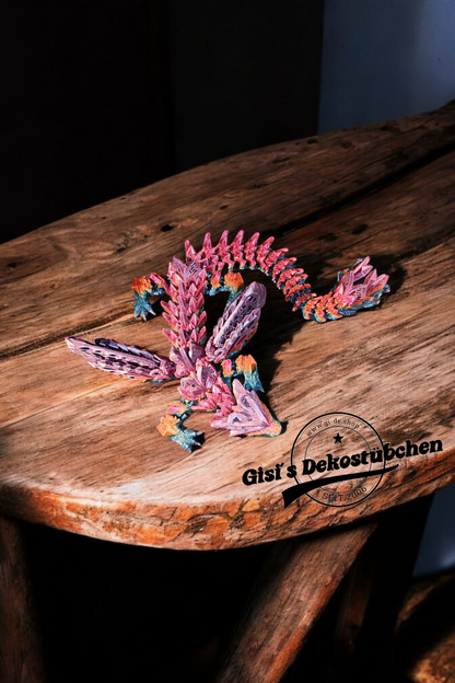 Schmetterlings-Wolfdrachen 3D Druck Flexi