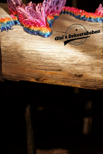 Schmetterlings-Wolfdrachen 3D Druck Flexi