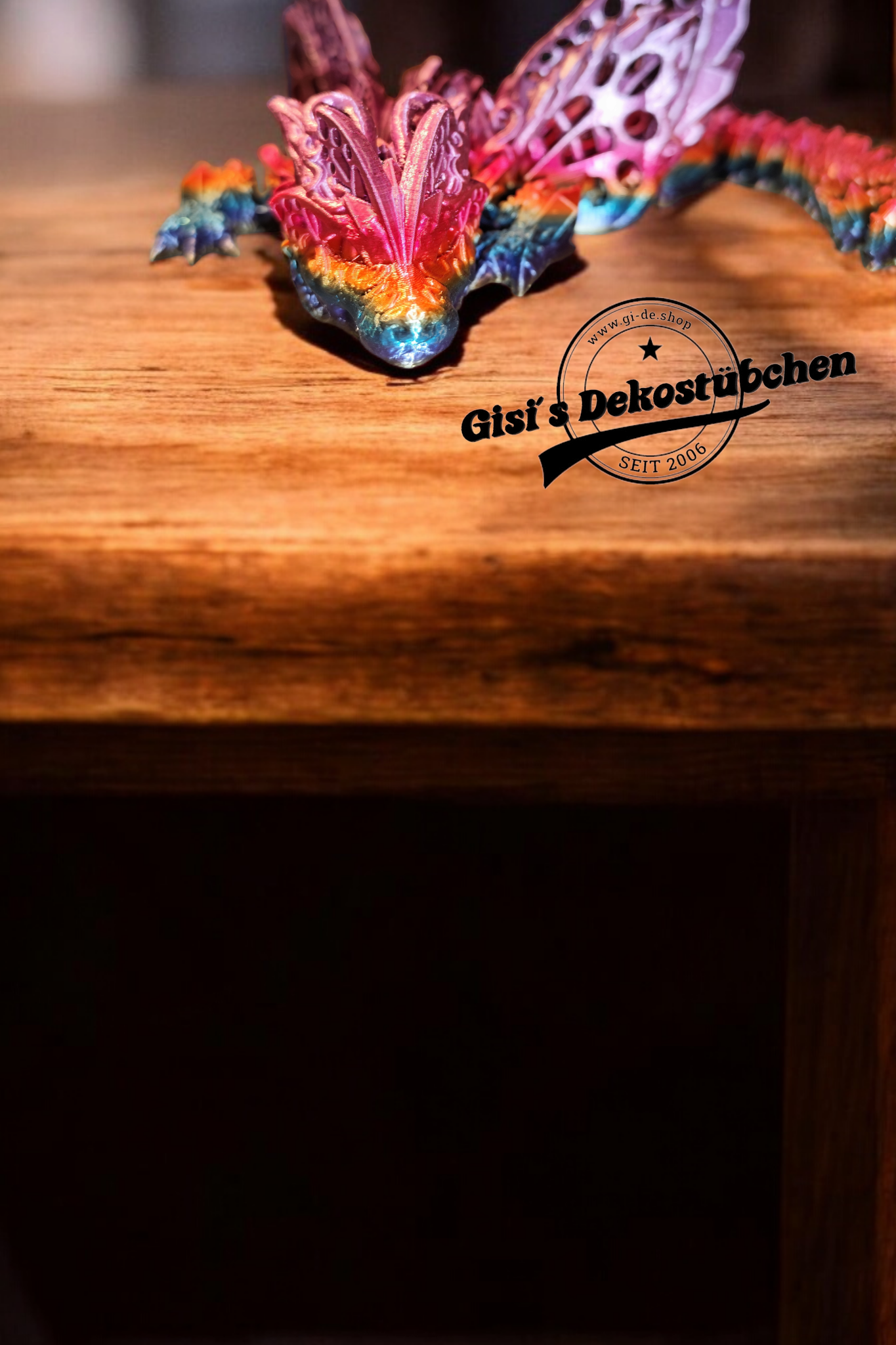 Schmetterlings-Wolfdrachen 3D Druck Flexi