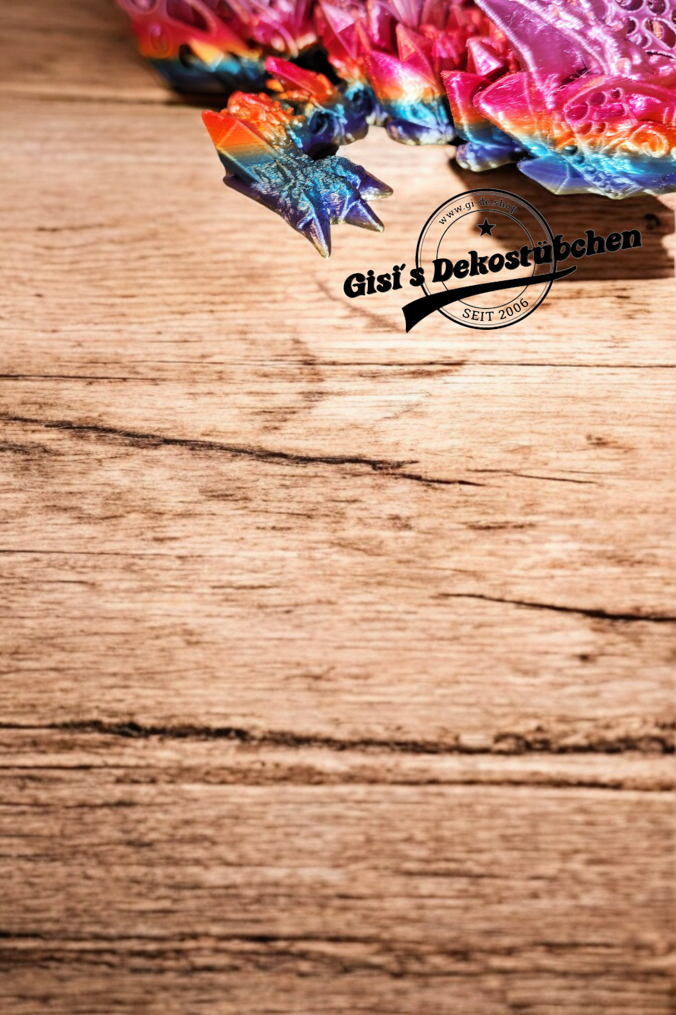 Schmetterlings-Wolfdrachen 3D Druck Flexi