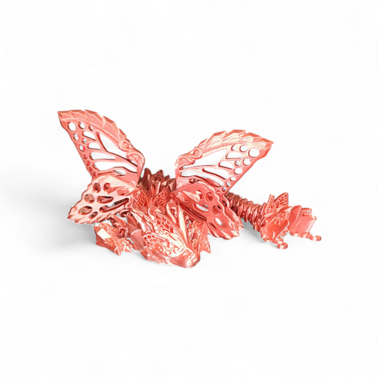 Schmetterlings-Wolfdrachen 3D Druck Flexi