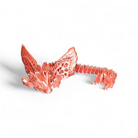 Schmetterlings-Wolfdrachen 3D Druck Flexi