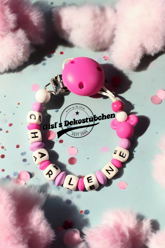 Schnullerkette Namen Maus Geburt Silikon