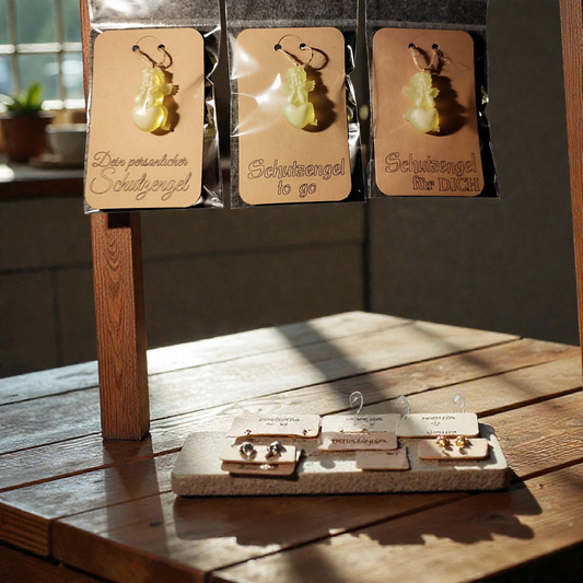 Schutzengel aus Harz