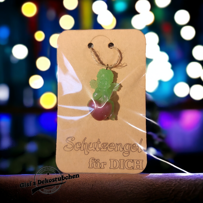 Schutzengel aus Harz