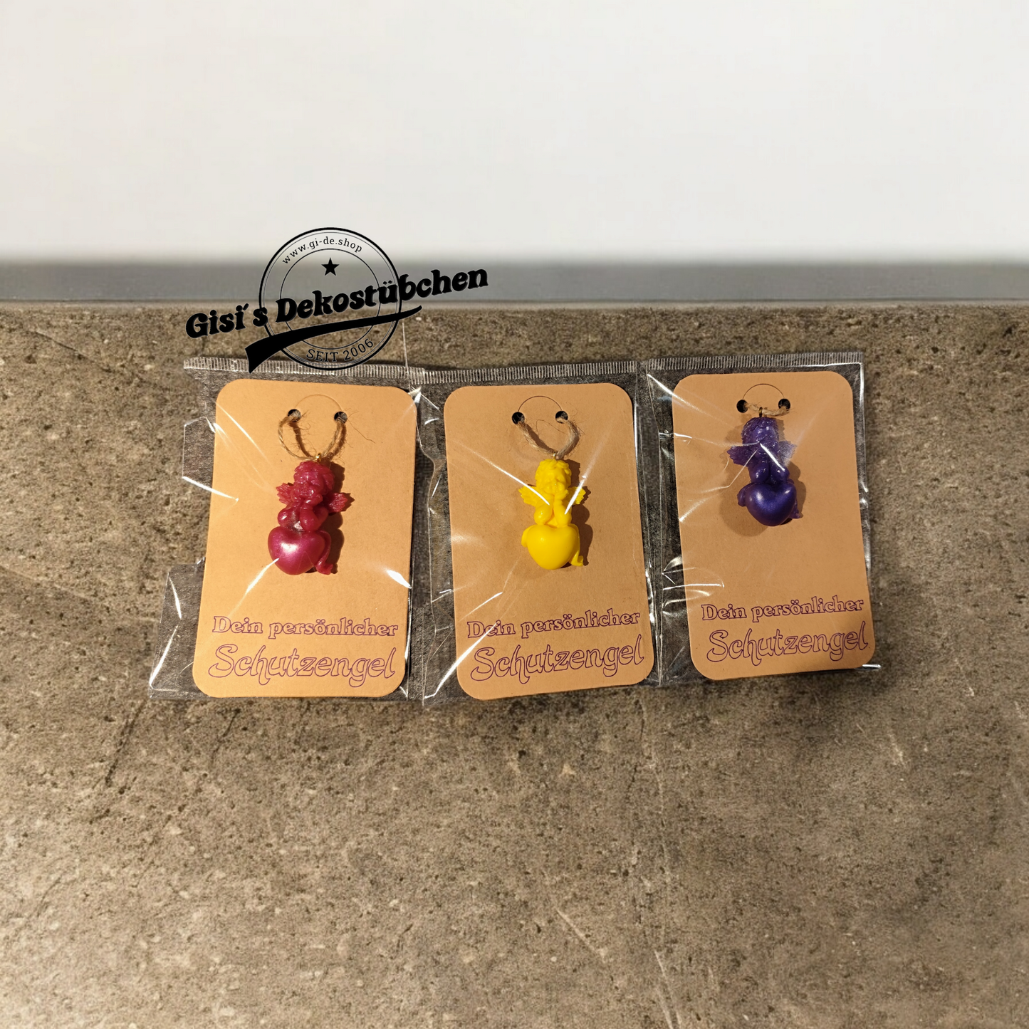 Schutzengel aus Harz