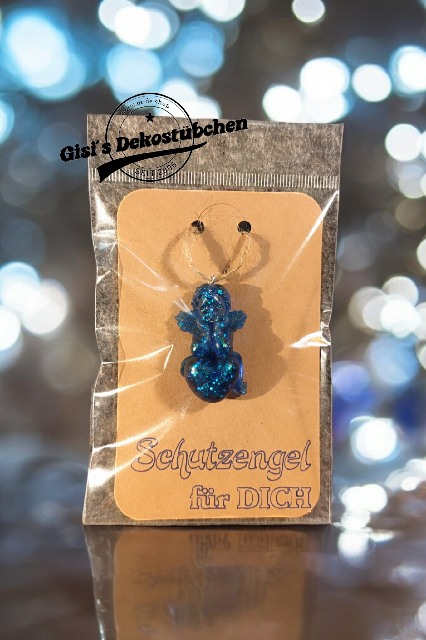 Schutzengel aus Harz