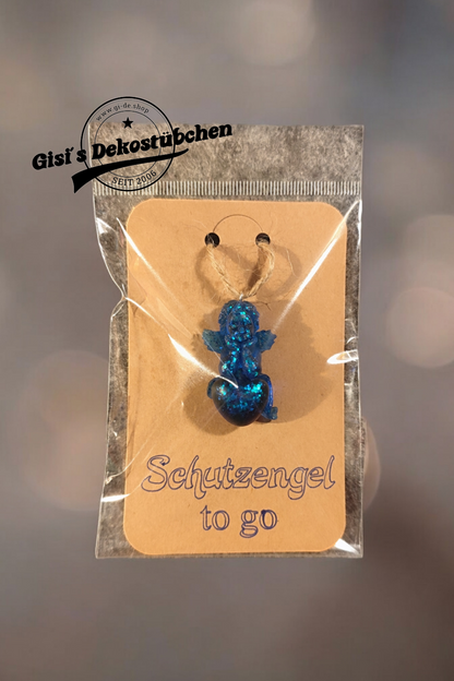 Schutzengel aus Harz