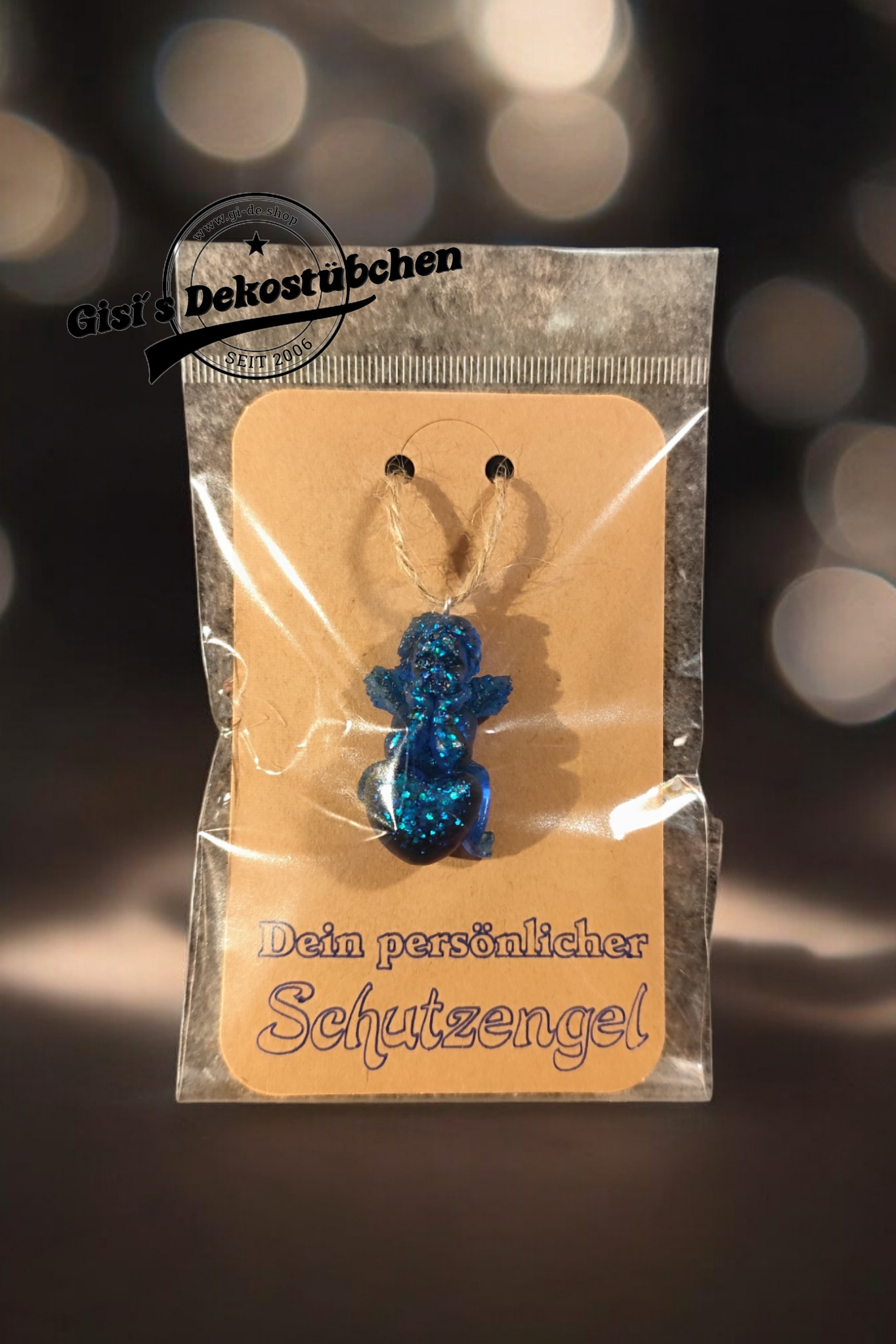 Schutzengel aus Harz