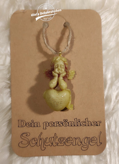 Schutzengel aus Harz