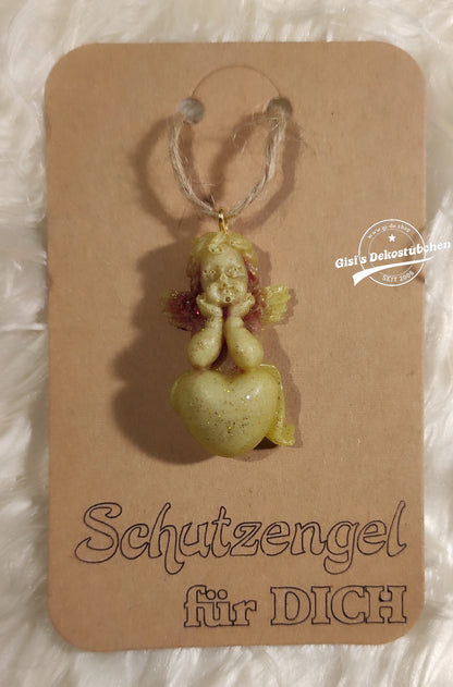 Schutzengel aus Harz