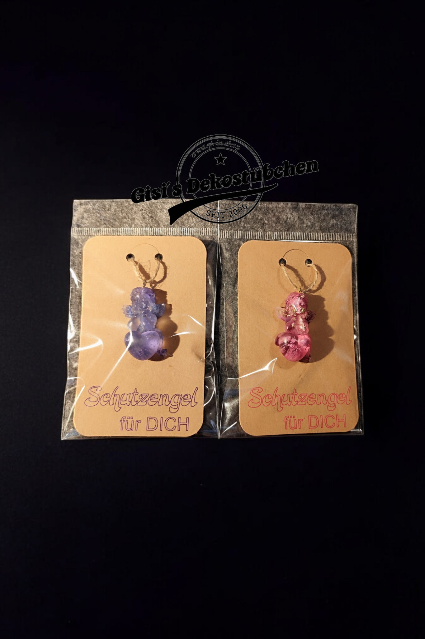 Schutzengel aus Harz