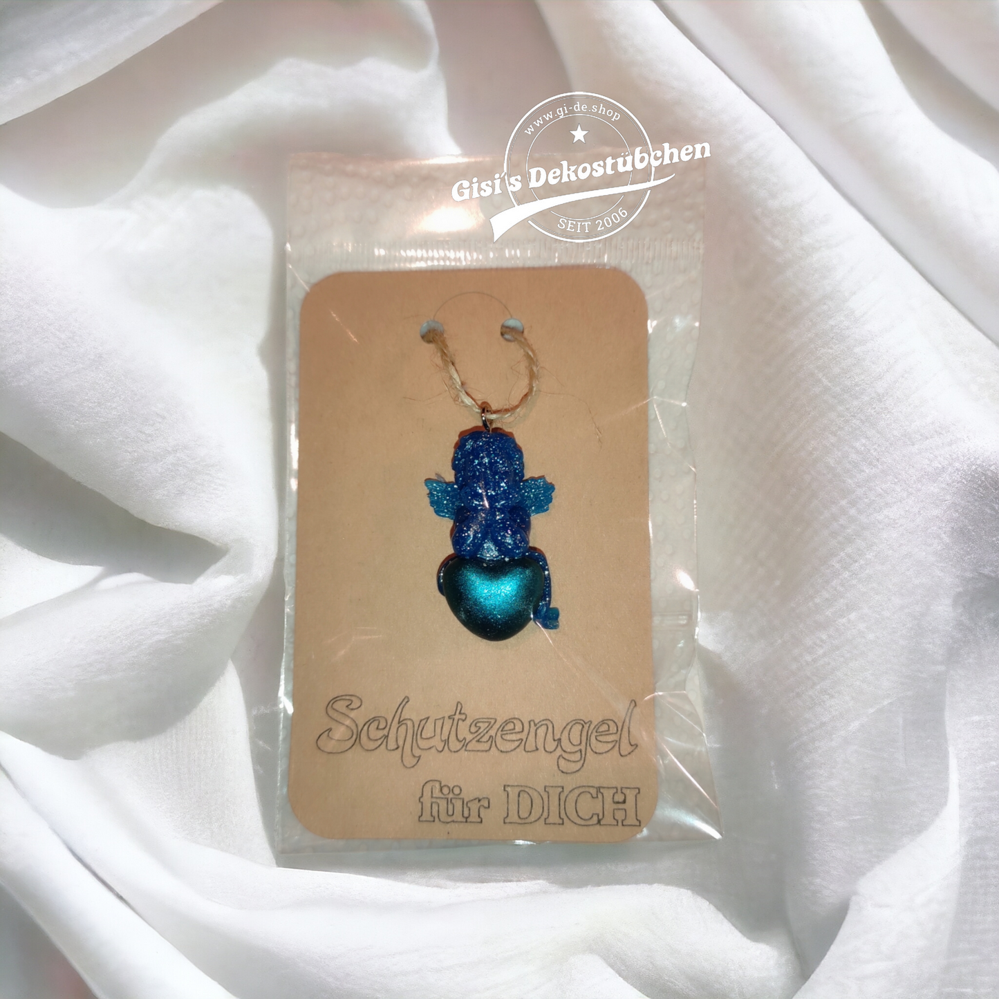 Schutzengel aus Harz