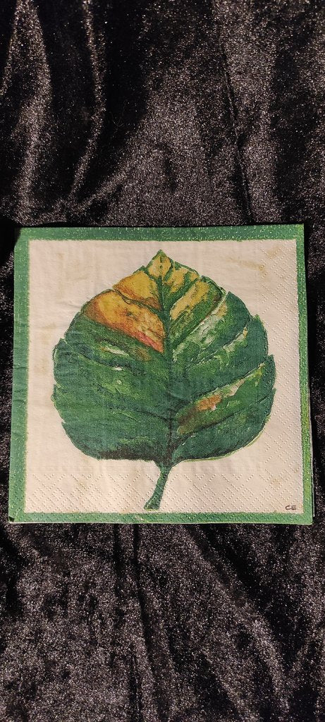 Servietten Blatt CE