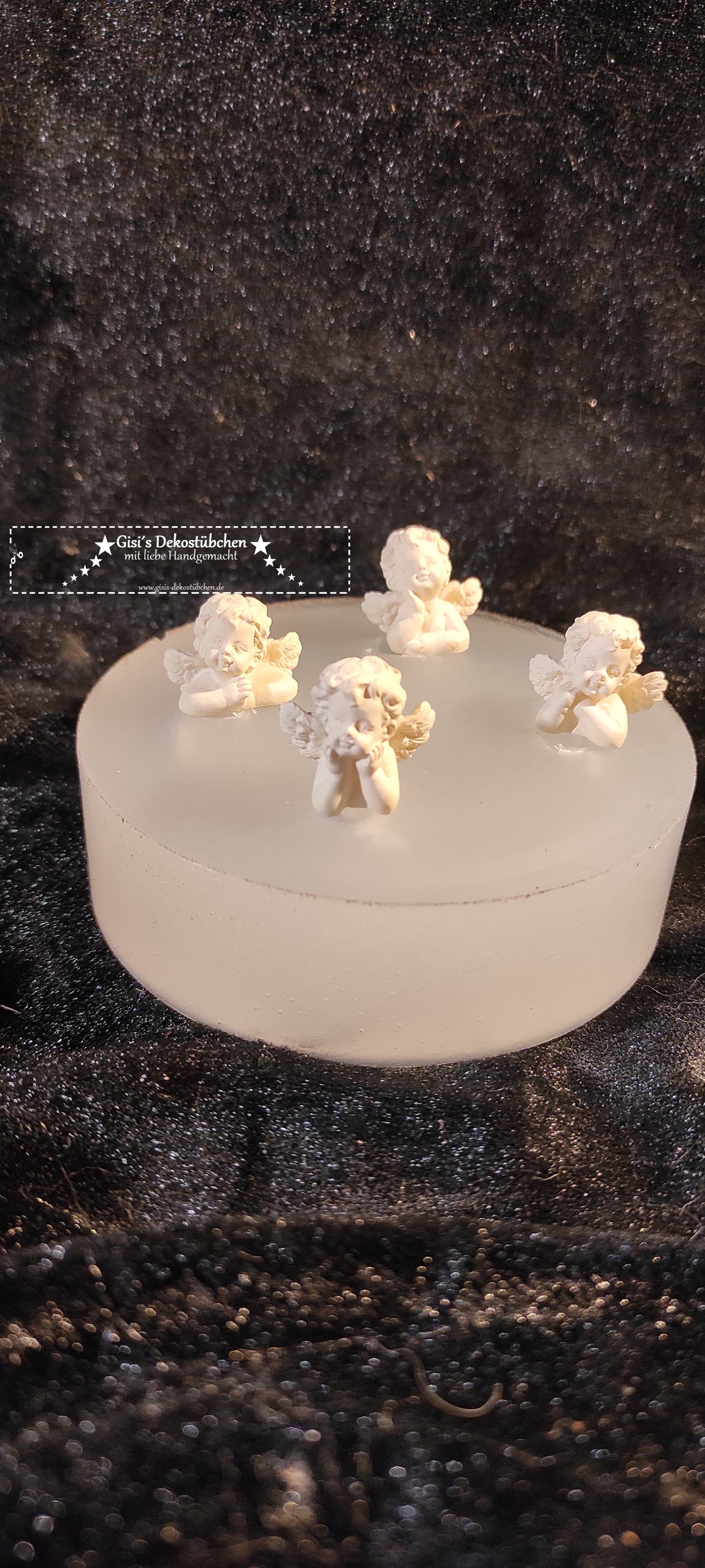 Silikonform 4 Mini Engel Betonform