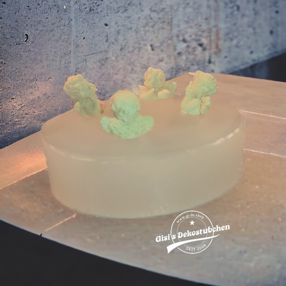 Silikonform 4 Mini Engel Betonform