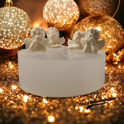 Silikonform 4 Mini Engel Betonform